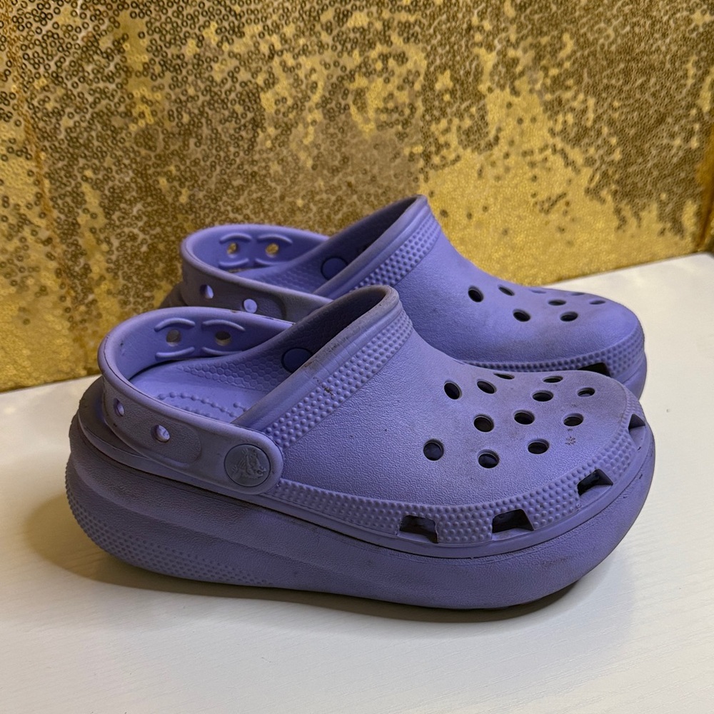 CROCS Platform Classic Lavender Clogs